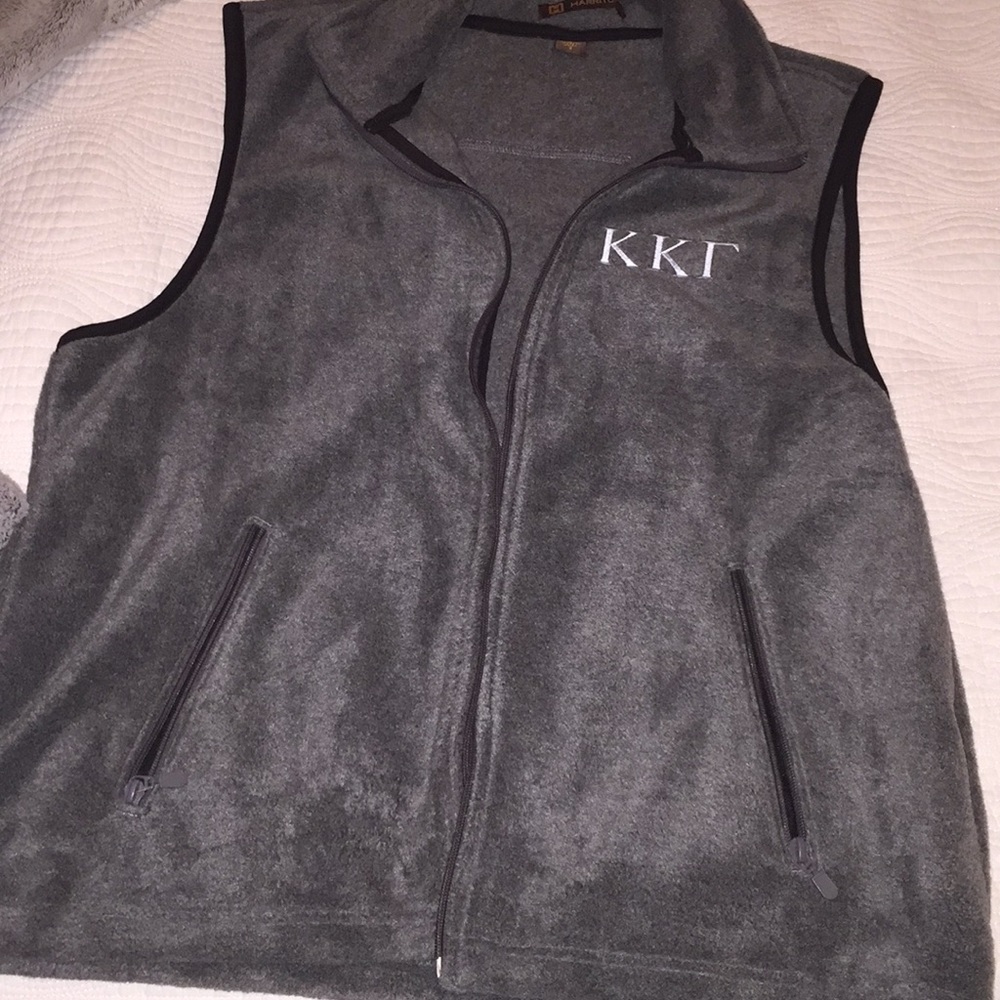 Grey Kappa Kappa Gamma sweater vest